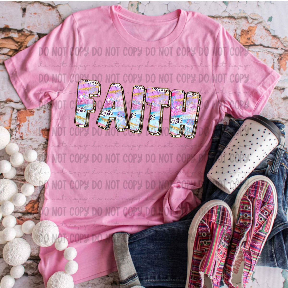 Faith (REVEL) 91214 DTF transfer