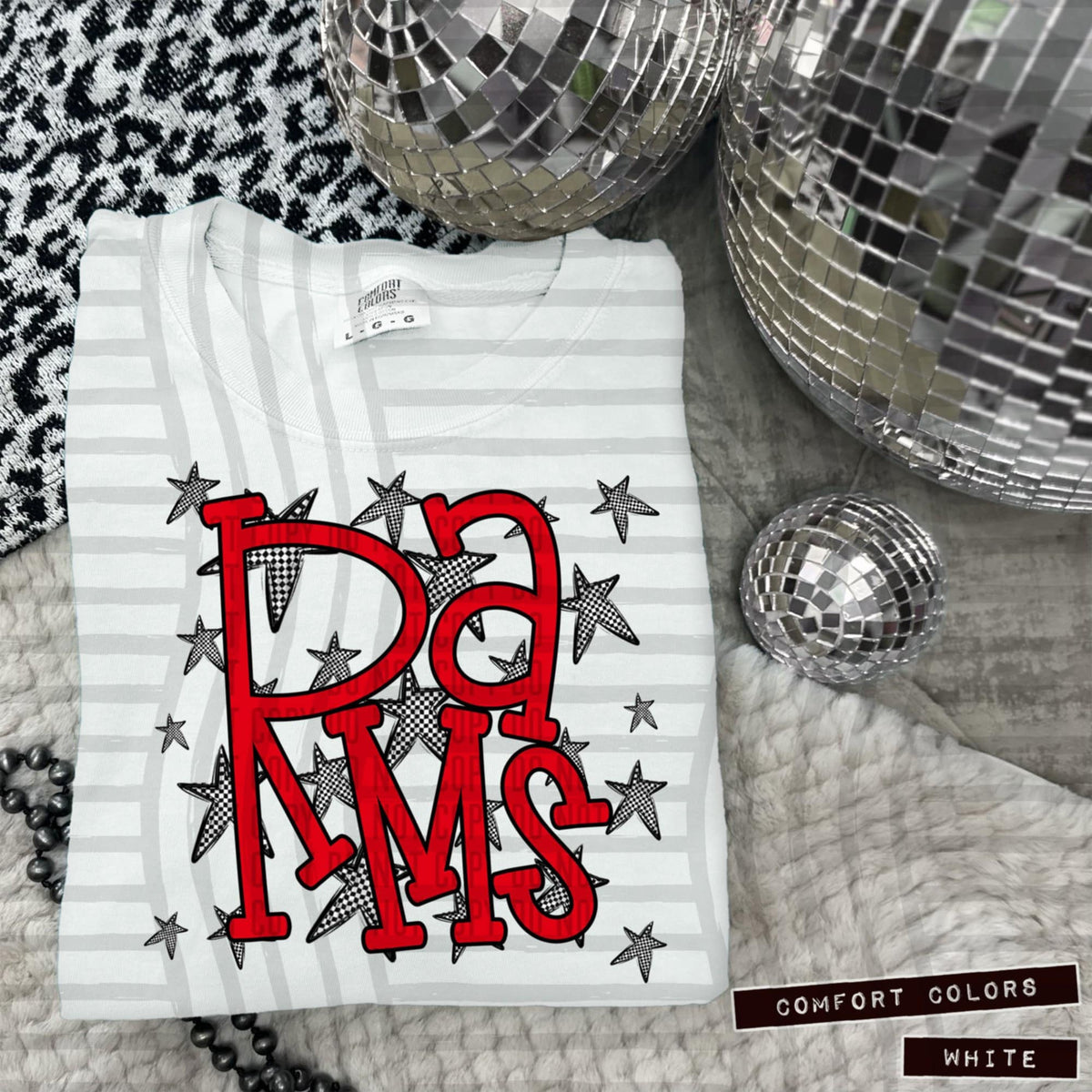 Red Staggered Mascots (Caplinger)