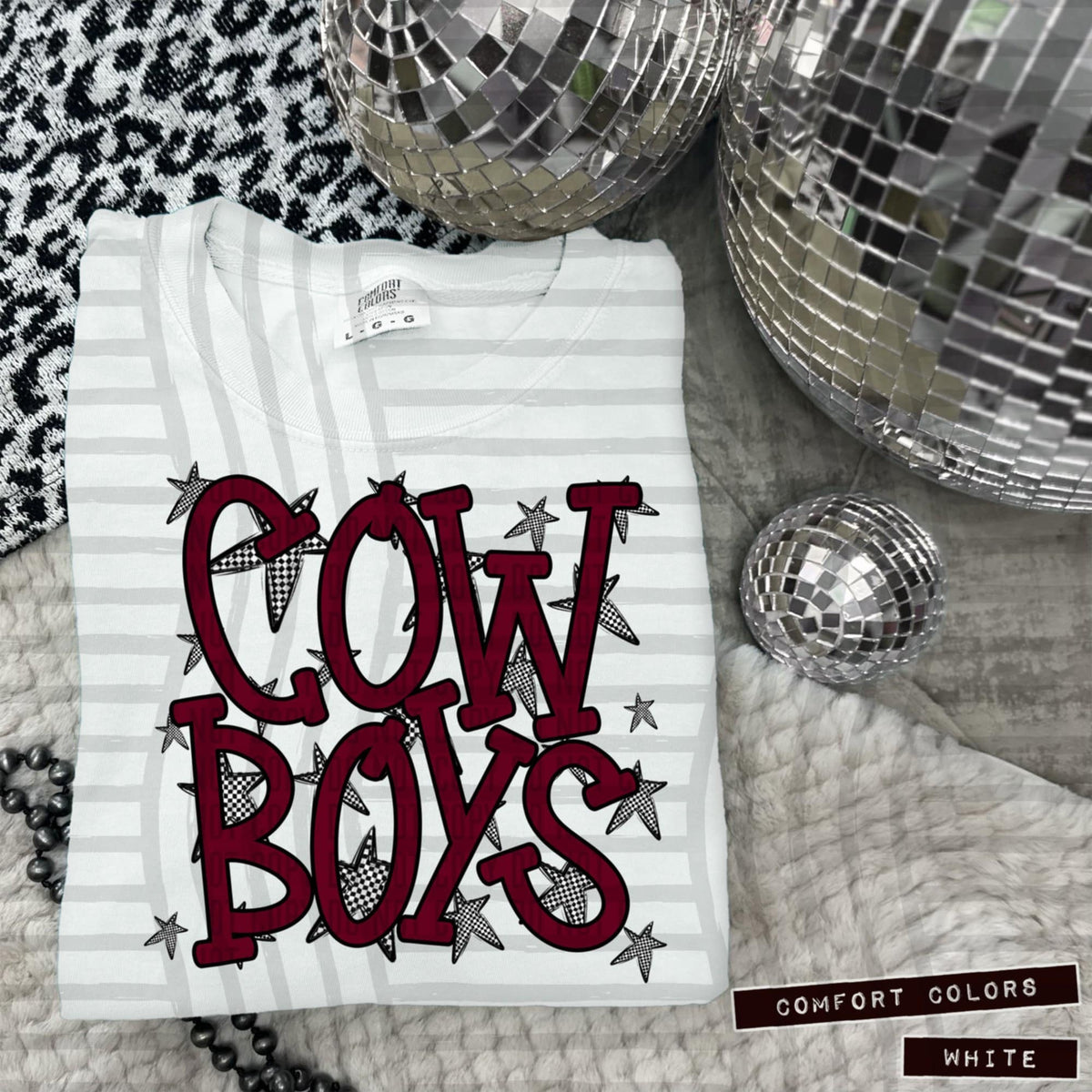 Maroon Staggered Mascots (Caplinger)