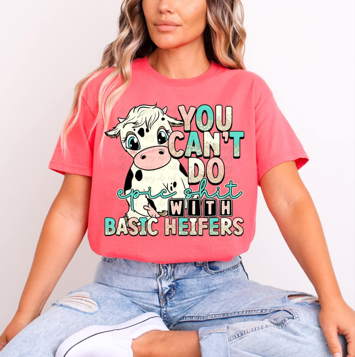 You can do epic shit with basic heifers (C’s) 94775 DTF transfer