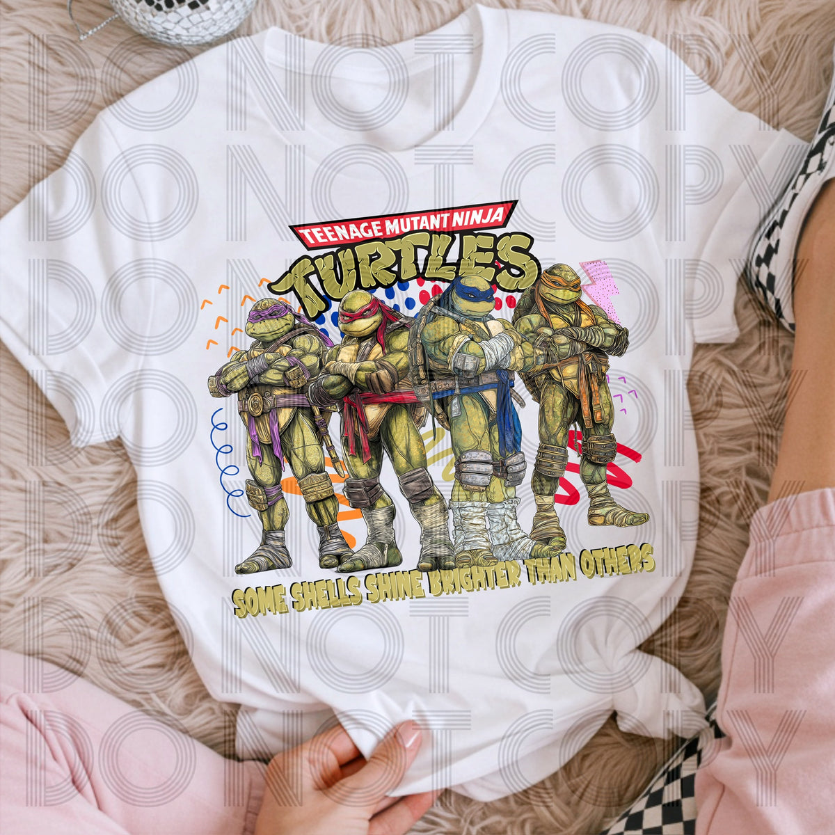 Turtles (SSD) DTF transfer