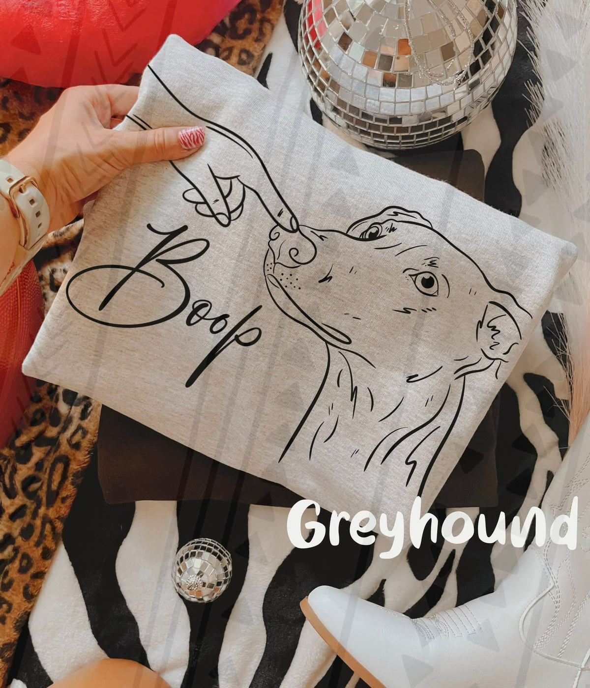 Boop Greyhound (TGG) DTF Transfer