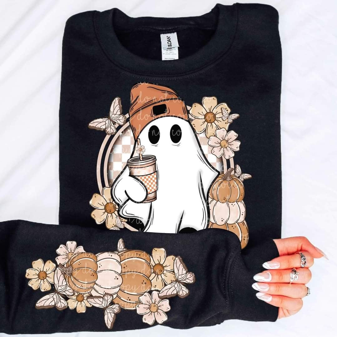 Stacked pumpkin SLEEVE ONLY (MMD) 58886 DTF transfer