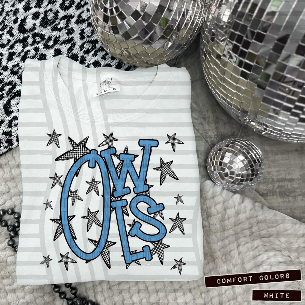 Col Blue Staggered Mascots (Caplinger)