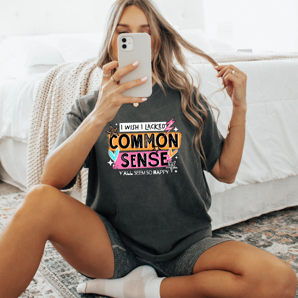 Common sense WHITE (CSC) DTF Transfer