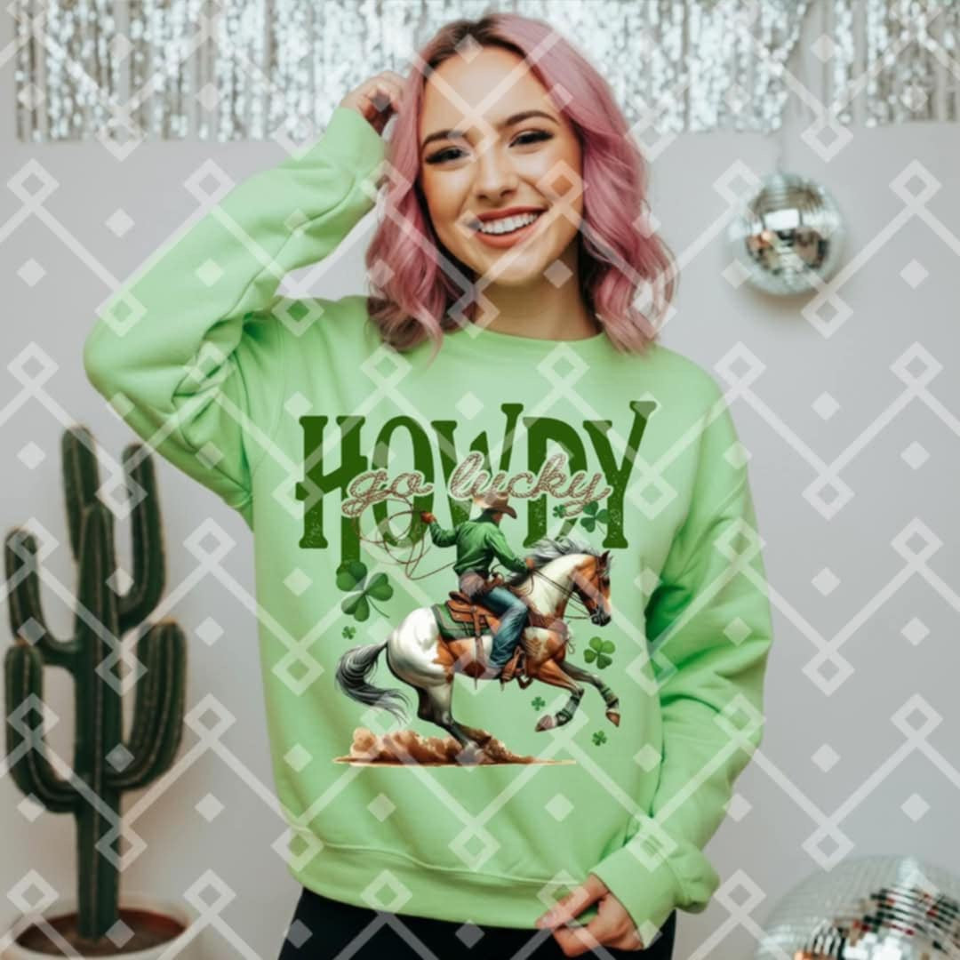 Howdy go lucky cowboy (CRAFTI) 85582 DTF transfer