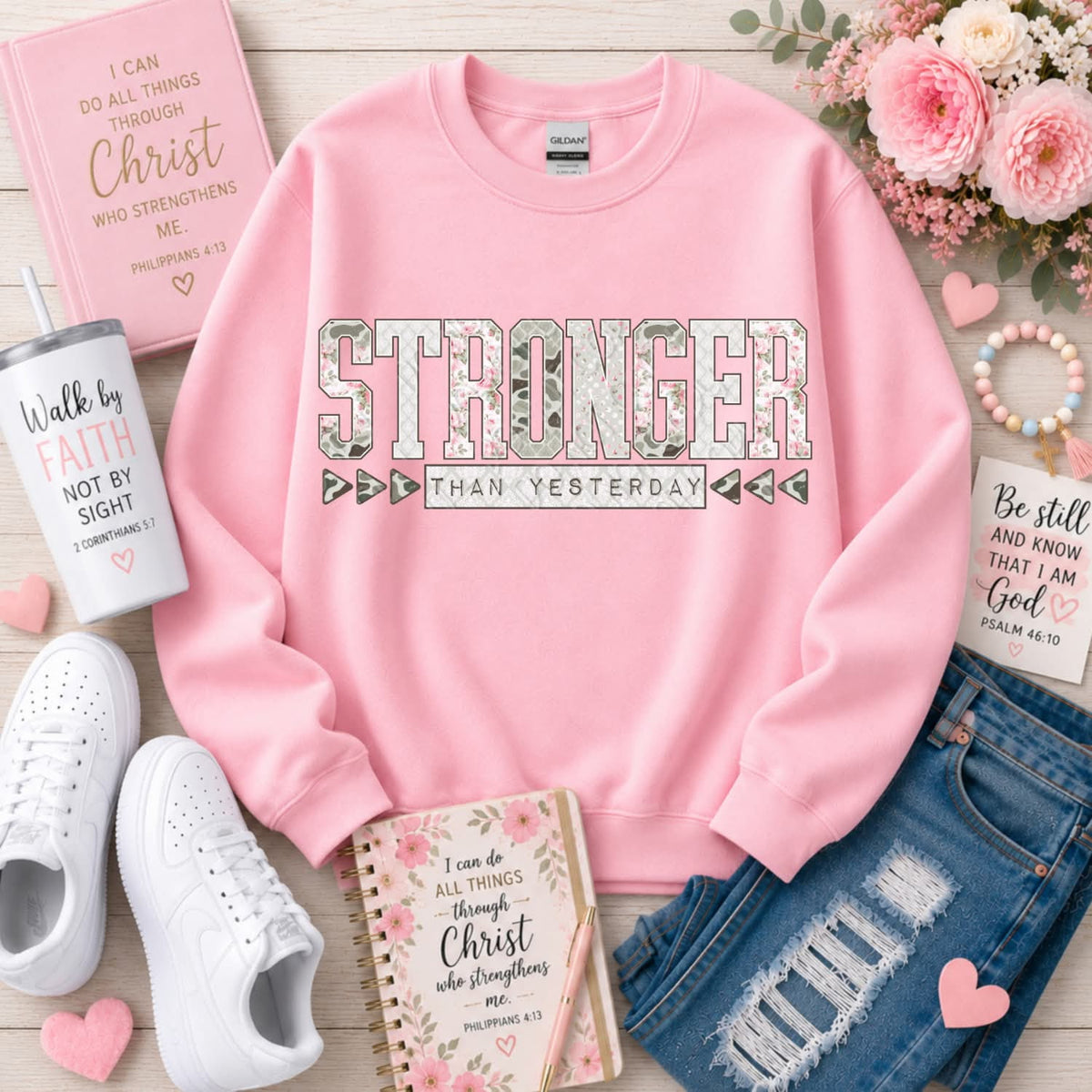 Stronger than yesterday DWS Sunday Special DTF transfer