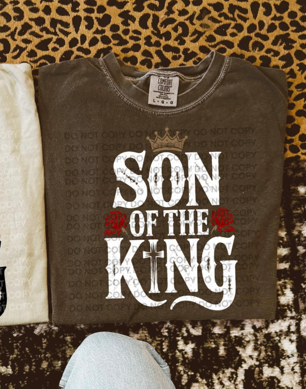 Son of the King WHITE (scg) DTF Transfer