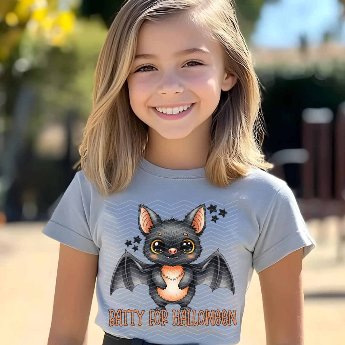 Batty For Halloween Bat 111564 DTF transfer