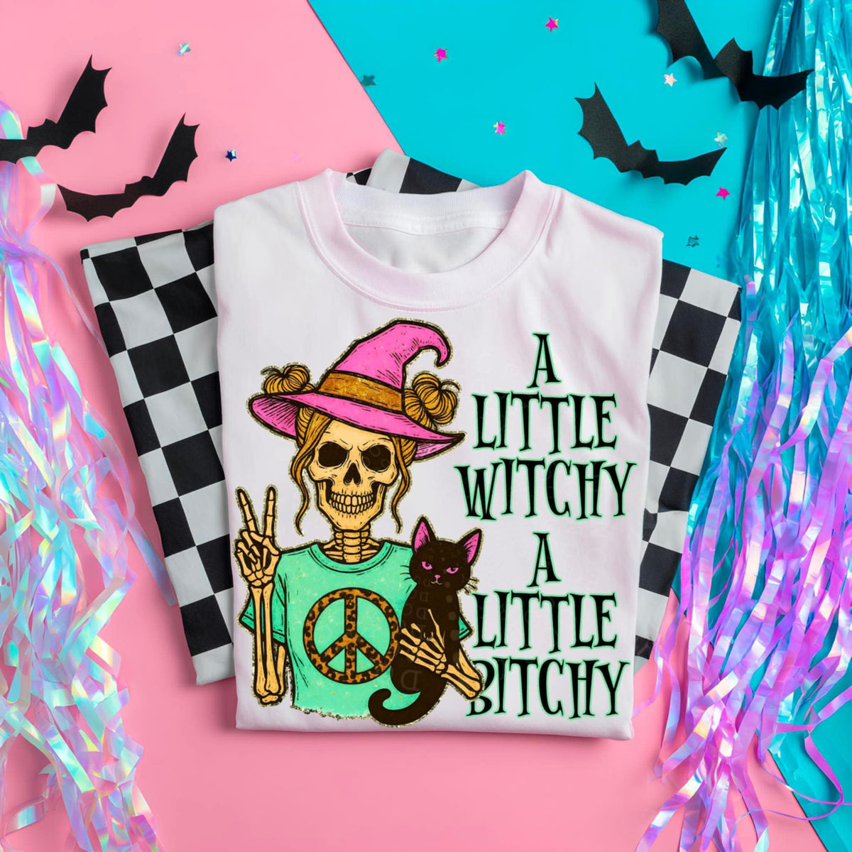 A little witchy skeleton (c’s) DTF Transfer