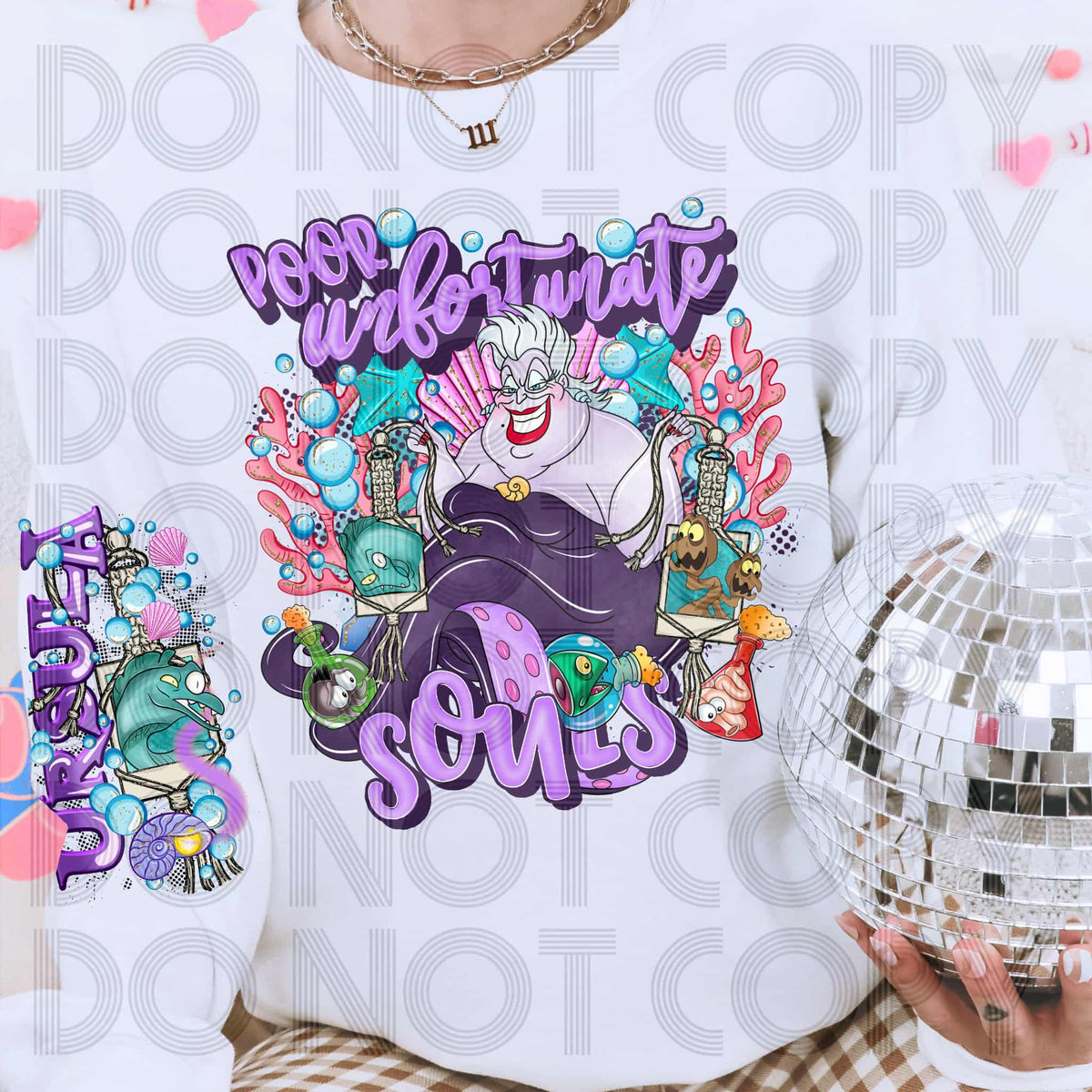 Unfortunate souls (front only) RENEWED DTF transfer