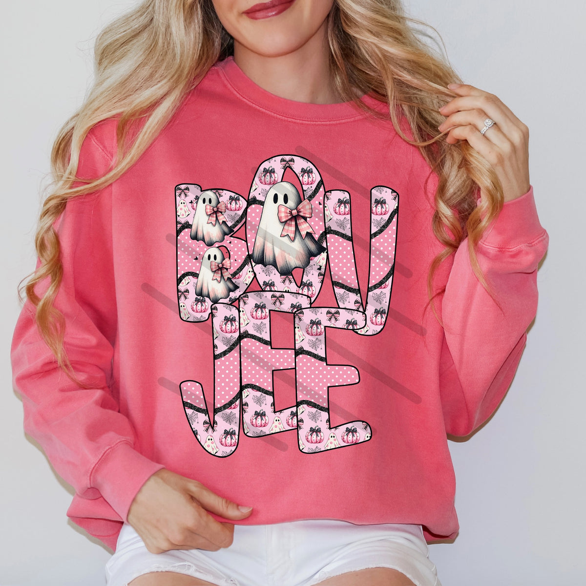 Boujee ghost font 114070 DTF Transfer