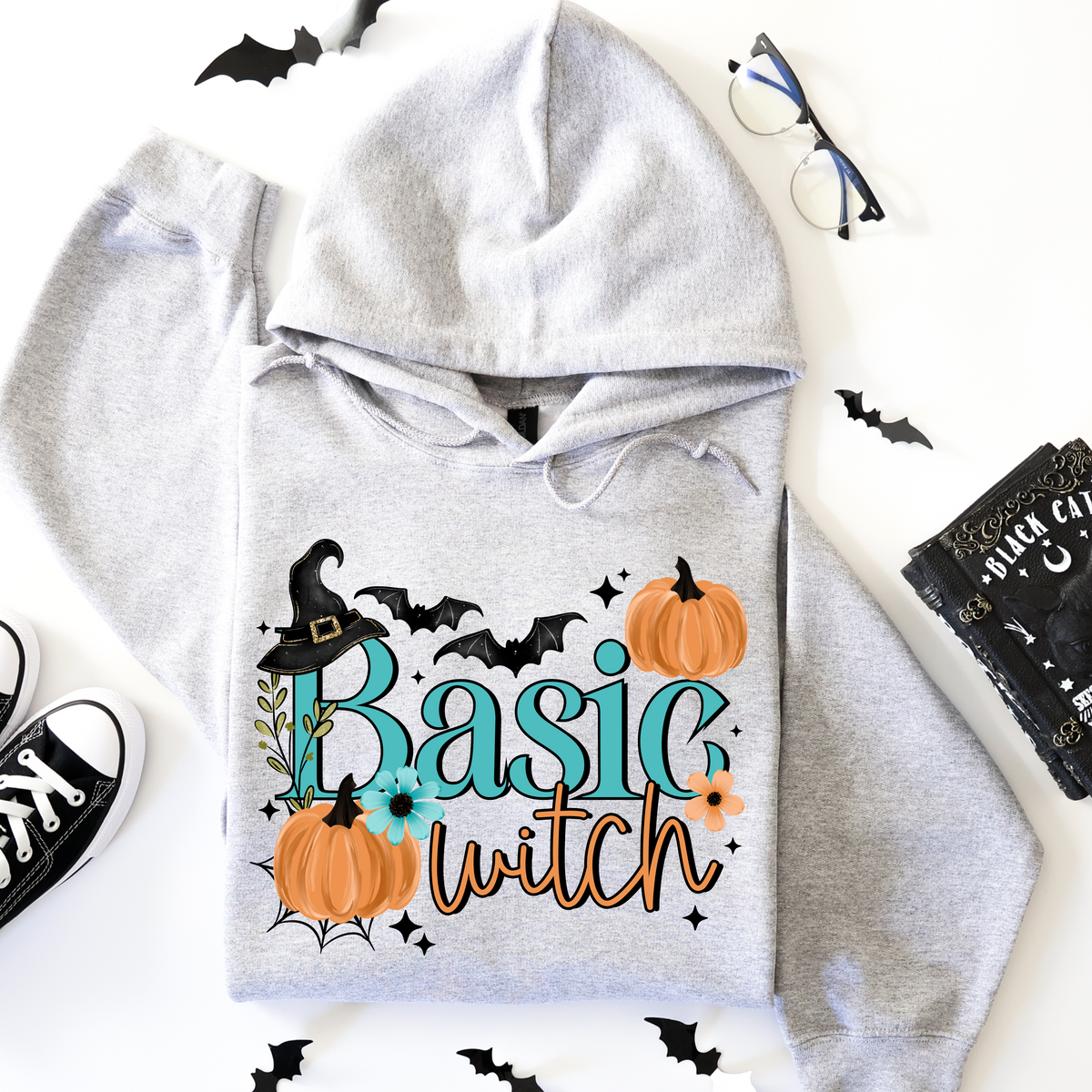 Basic witch (teal and orange) (CSC) DTF Transfer