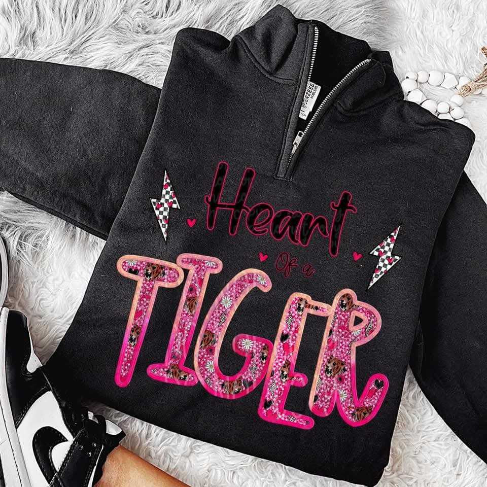 Heart of a tigers (VIRGO) 82260 DTF transfer