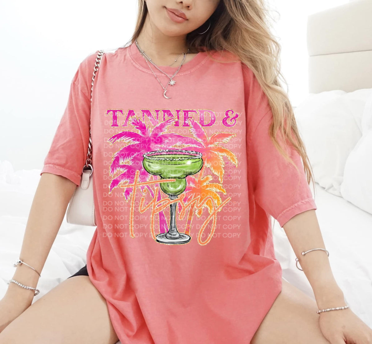 Tanned & tipsy margarita (SCG) 96305 DTF transfer