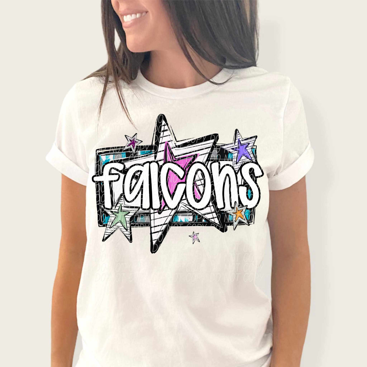 Falcons stars (CITY) 84937 DTF transfer