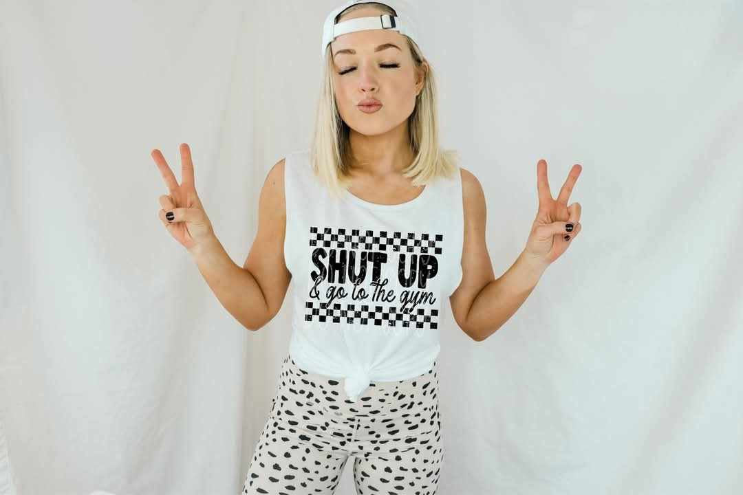 Shut up & go to the gym (PH) 79766 DTF transfer