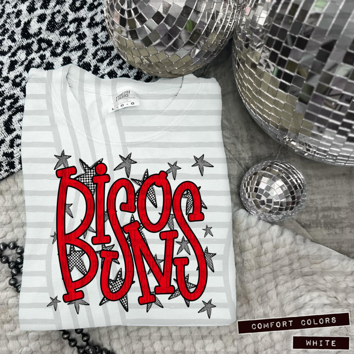 Red Staggered Mascots (Caplinger)