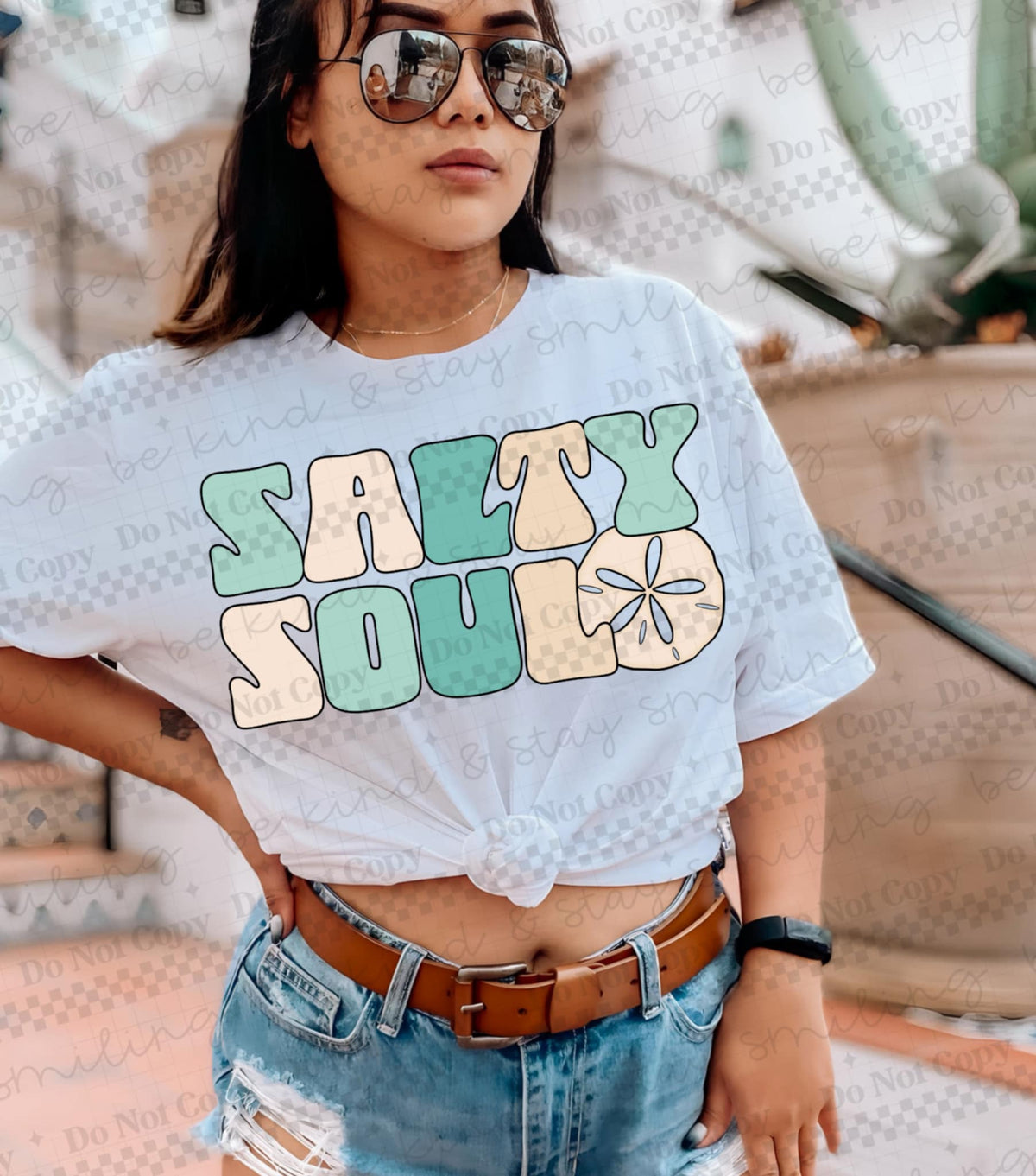 Salty soul sand dollar (CMLD) 96532 DTF transfer