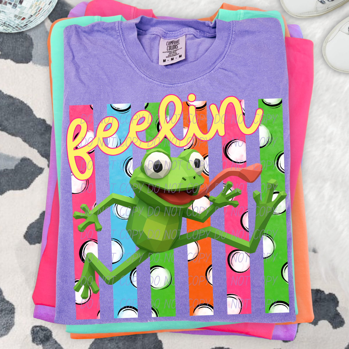 feelin froggy (City) DTF Transfer