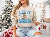 Let it snow chick (caplinger) 75087 DTF transfer