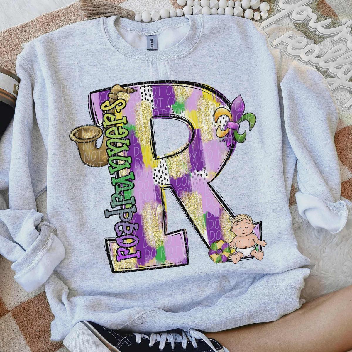 Roadrunners Mardi Gras (city) DTF Transfer