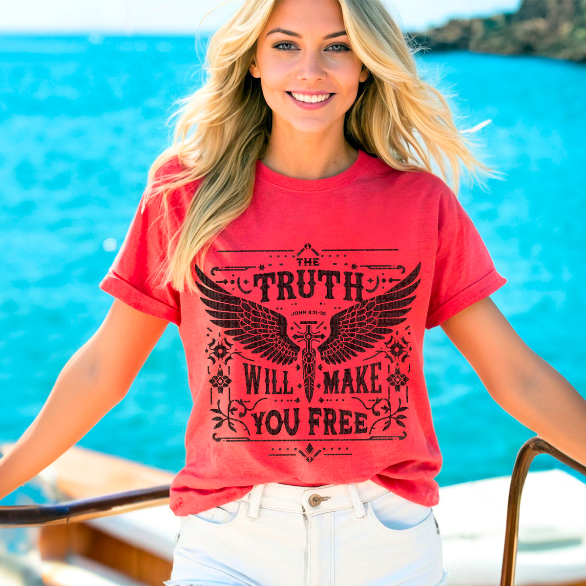 The truth will make you free 95342 DTF transfer