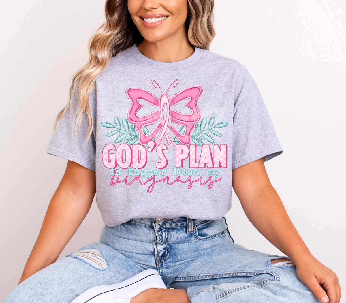 God’s plan is bigger than my diagnosis EXCLUSIVE (c’s) DTF transfer