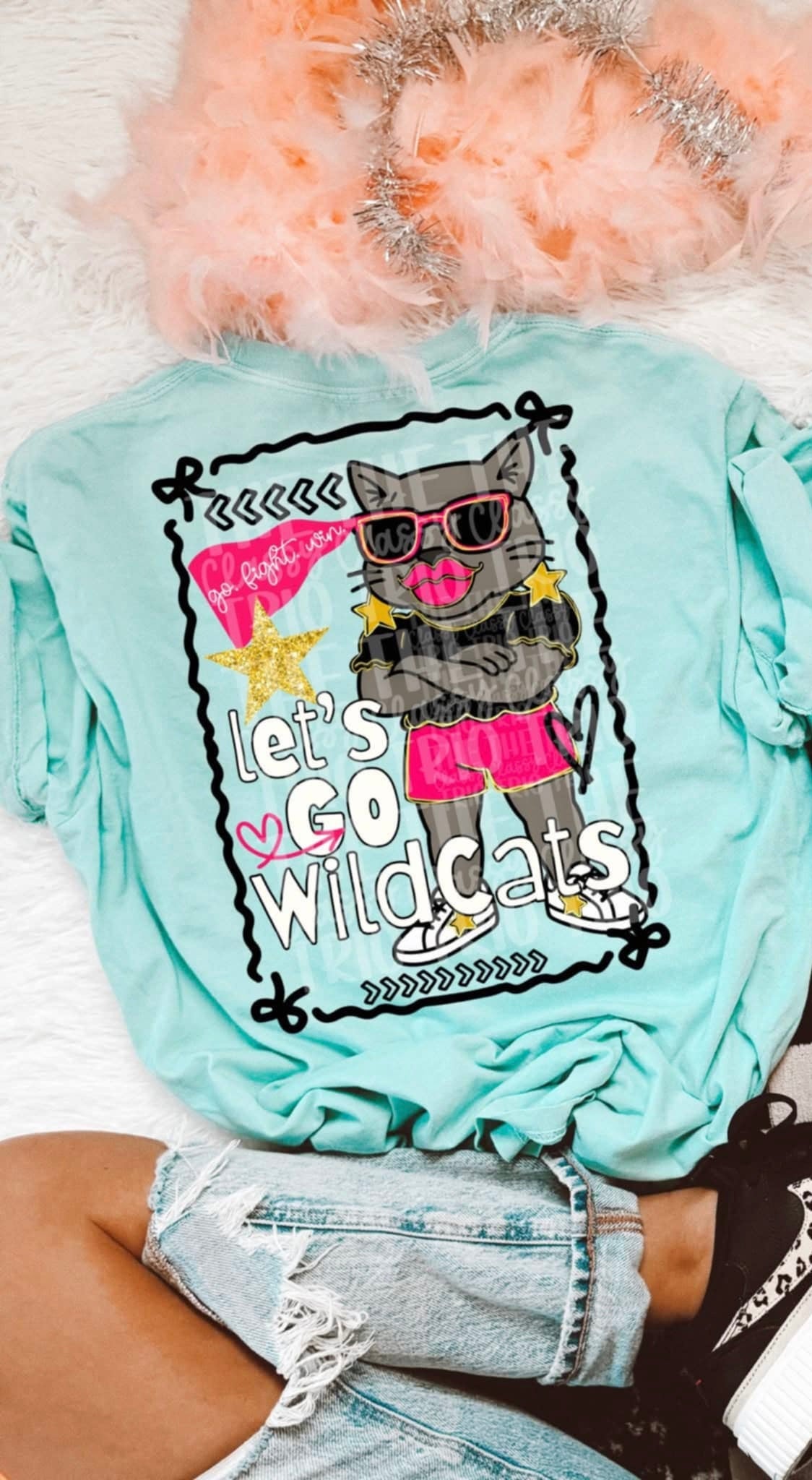 Let’s go mascots frame