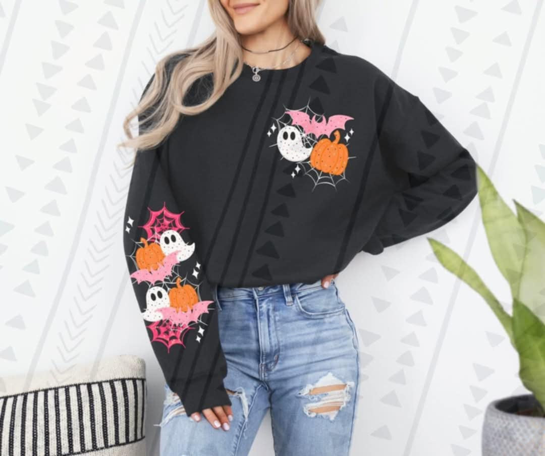 Cute Halloween items POCKET (TGG) 103271 DTF transfer