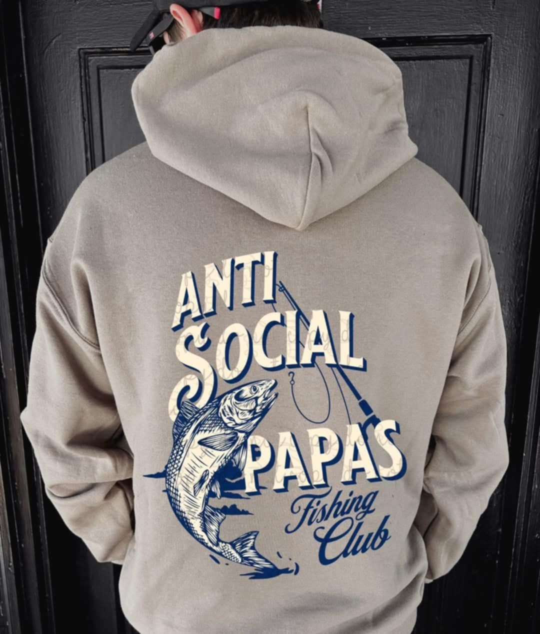 Antisocial papas fishing club (MMD) 97874 DTF transfer