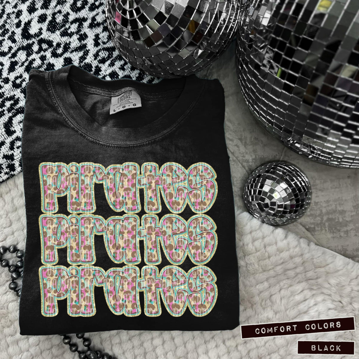 Pirates Leopard Stacked (Caplinger) 98551 DTF transfer