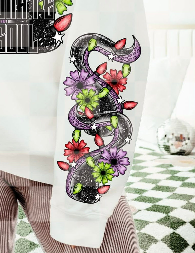 Unfortunate merry soul (SET OF TWO SLEEVES) (unhinged) DTF transfer