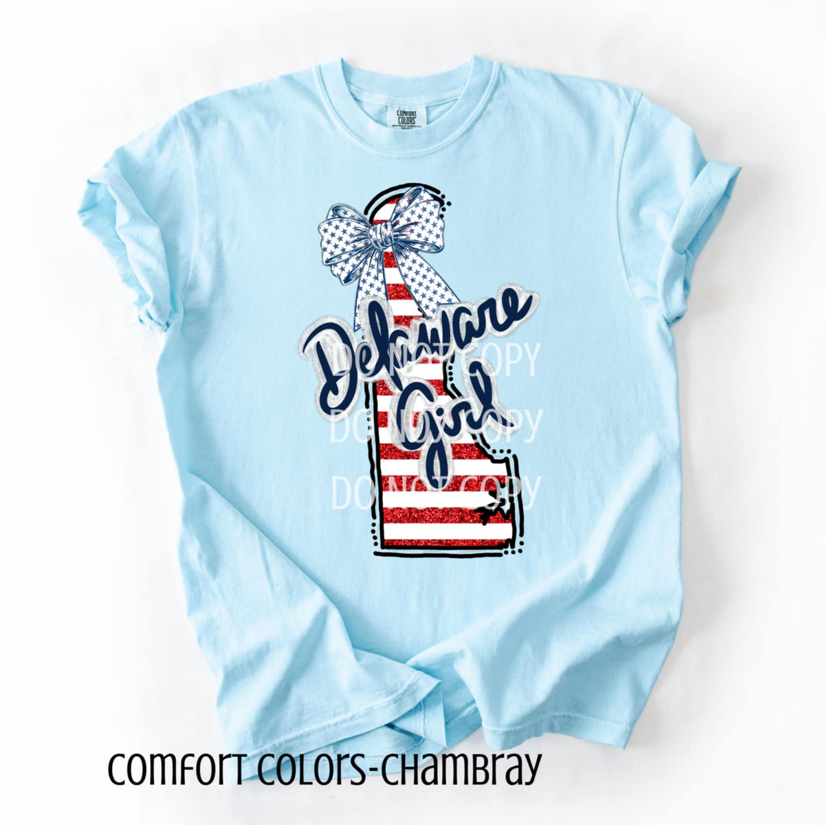 Patriotic GIRL states CSG DTF transfers