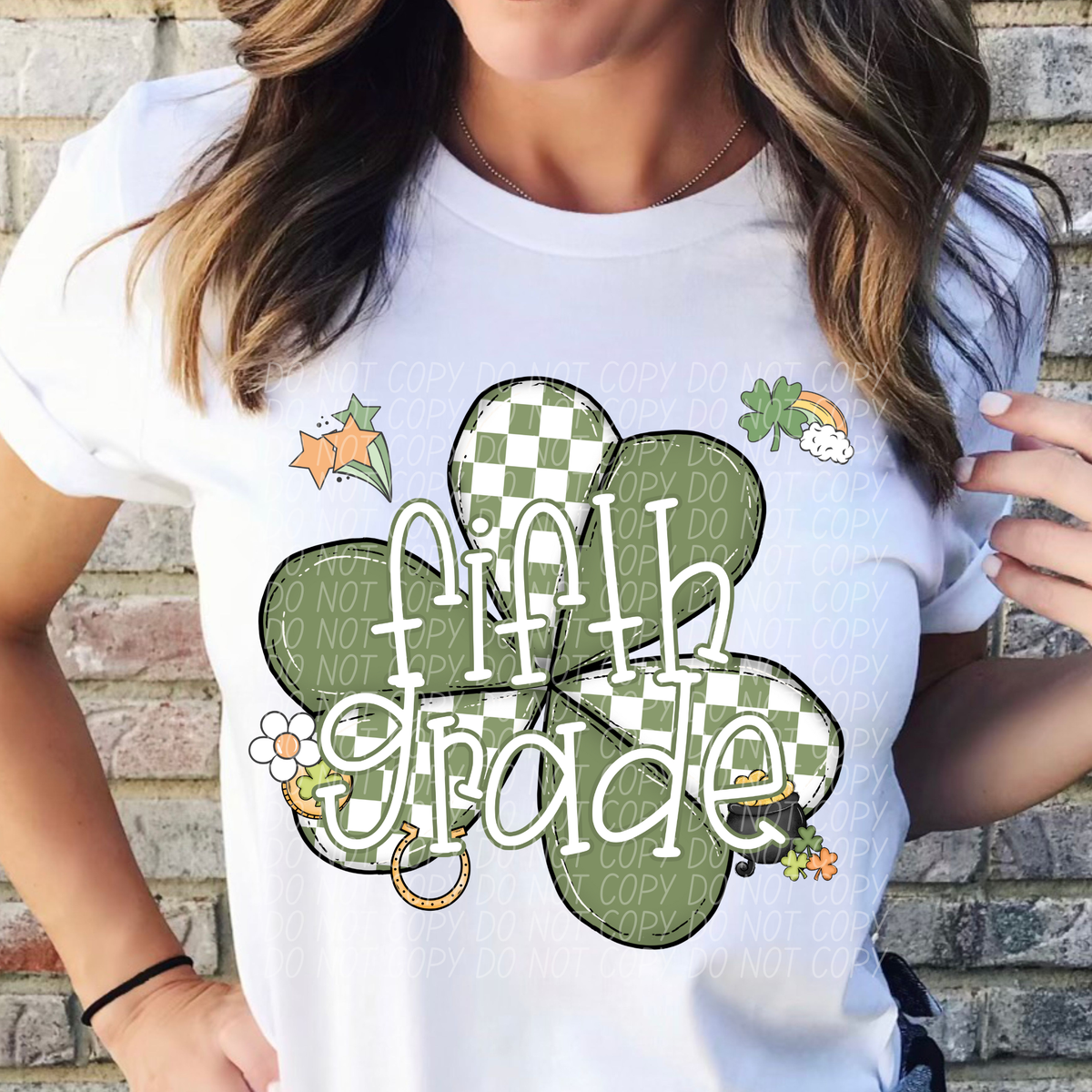 Fifth Grade St Pat Grades (City) DTF Transfer