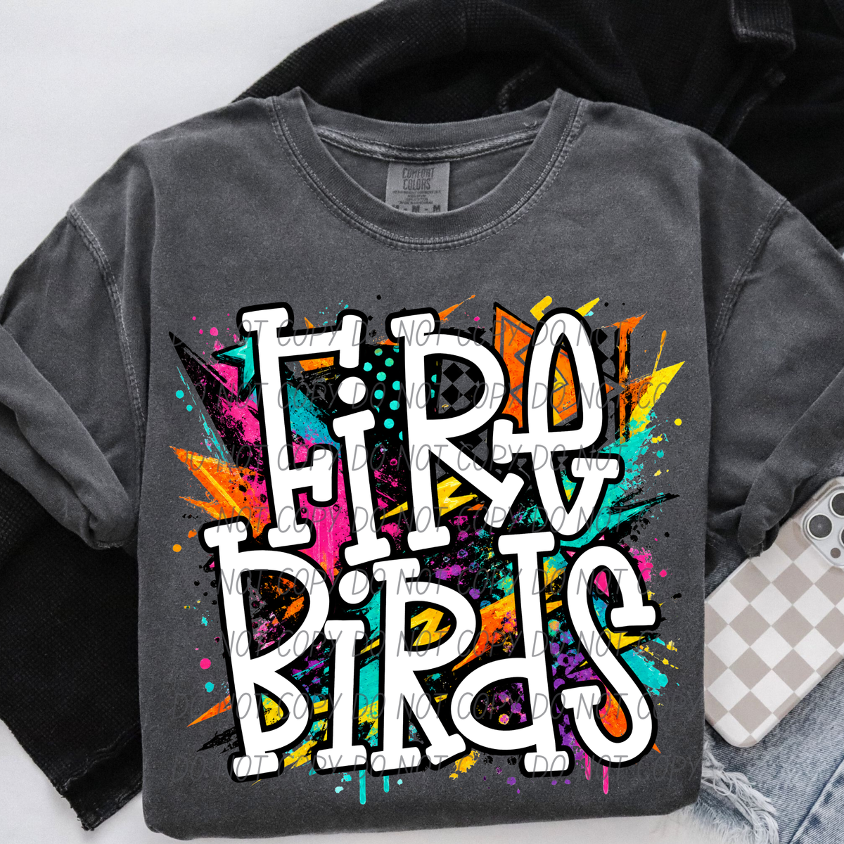 Firebirds totally tubular (City) DTF Transfer