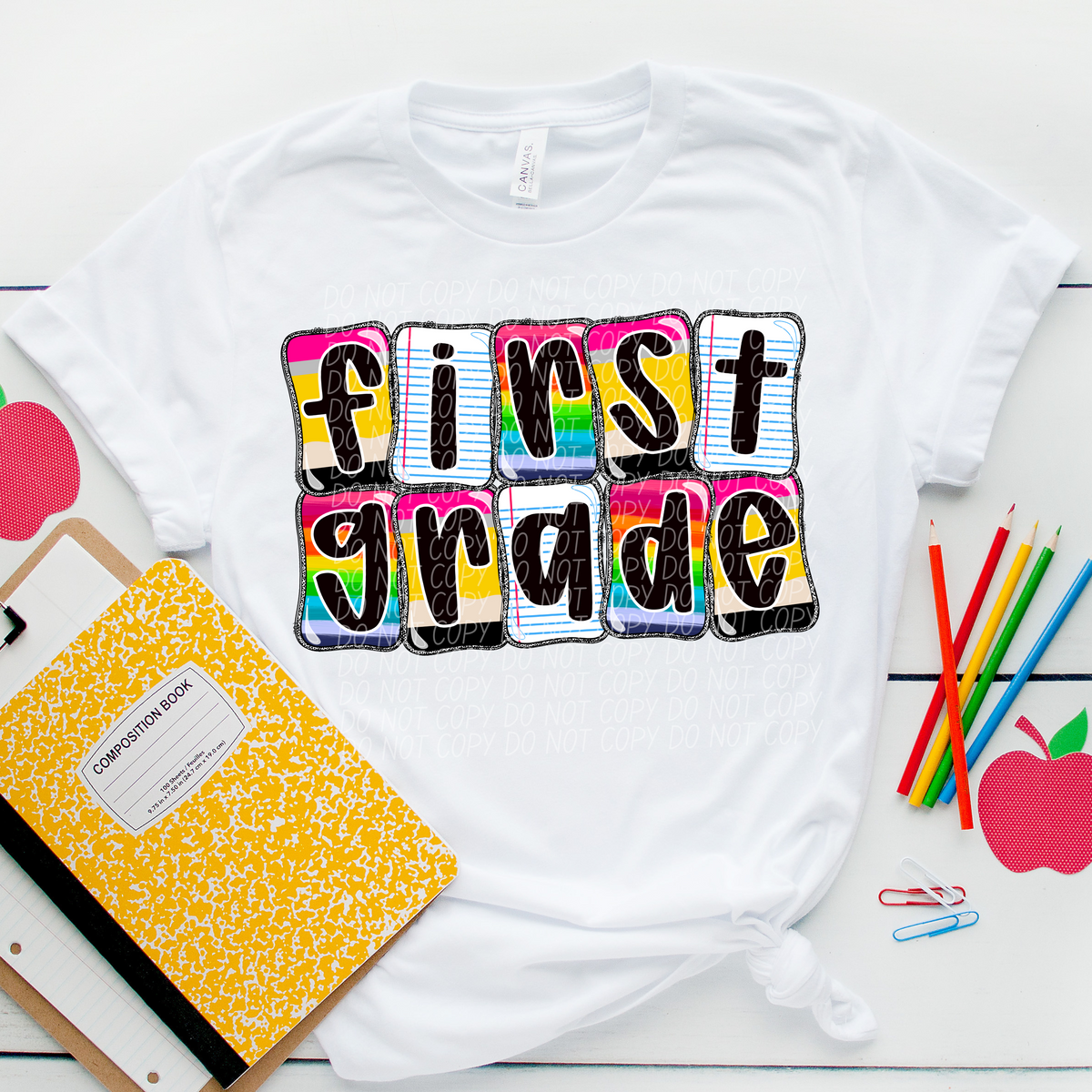 First Grade School Daze (CITY) DTF transfer