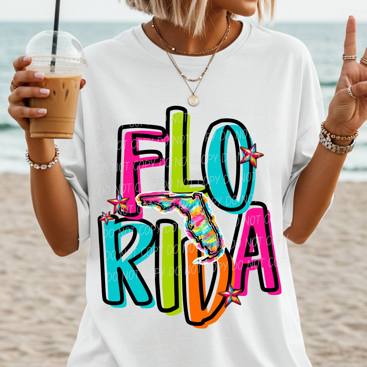 Florida neon (City) DTF Transfer