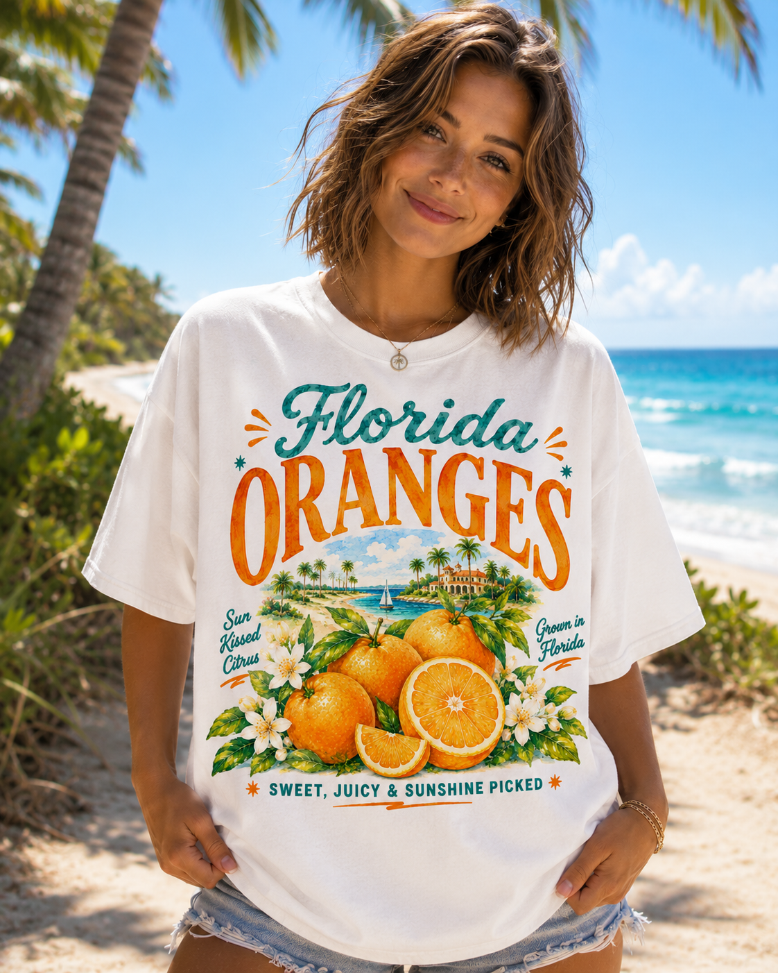 Florida oranges (Parker) DTF Transfer