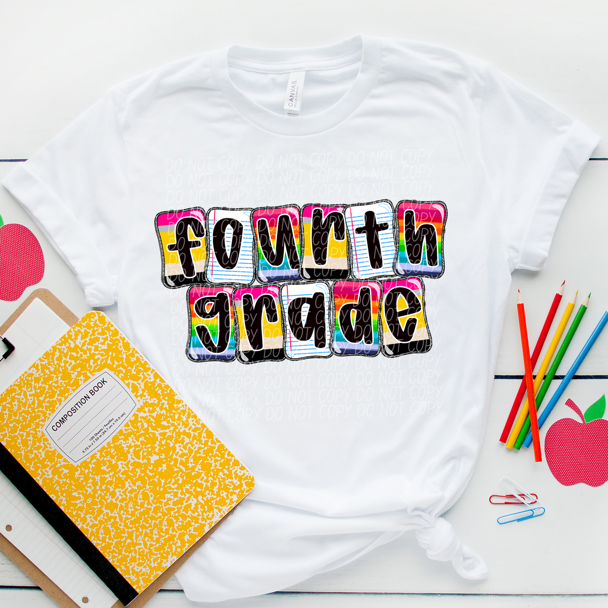 Fourth Grade School Daze (CITY) DTF transfer