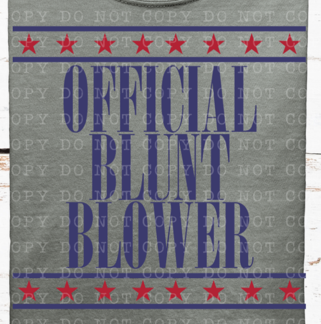 Official blunt blower (ECHT) DTF transfer