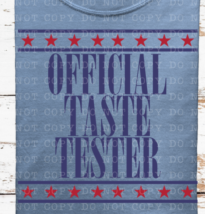 Official taste tester (ECHT) DTF transfer