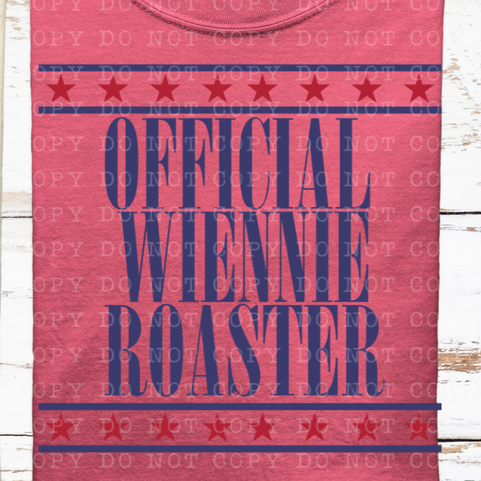 Official Wiennie Roaster (ECHT) DTF transfer