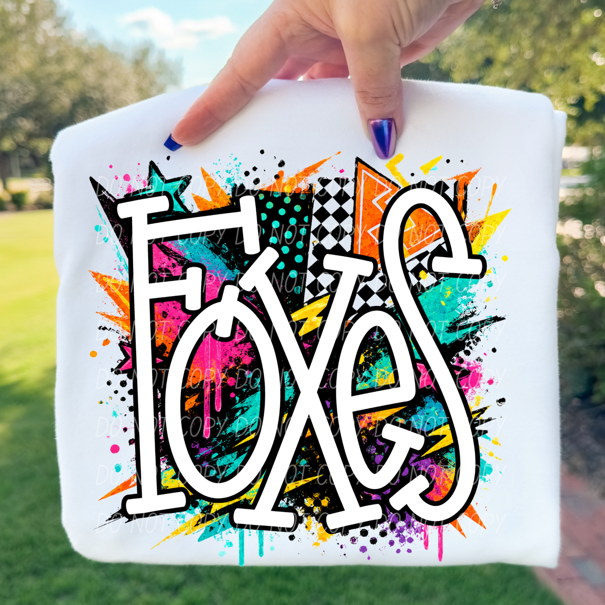 Foxes totally tubular (City) DTF Transfer