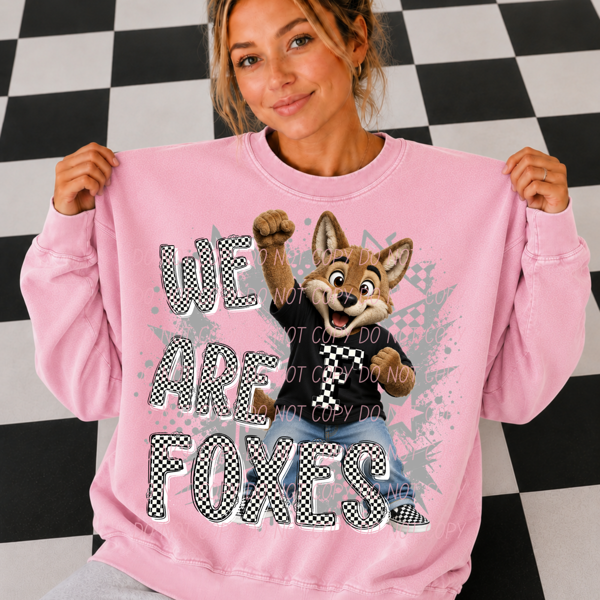 foxes campus crew (city) DTF transfer
