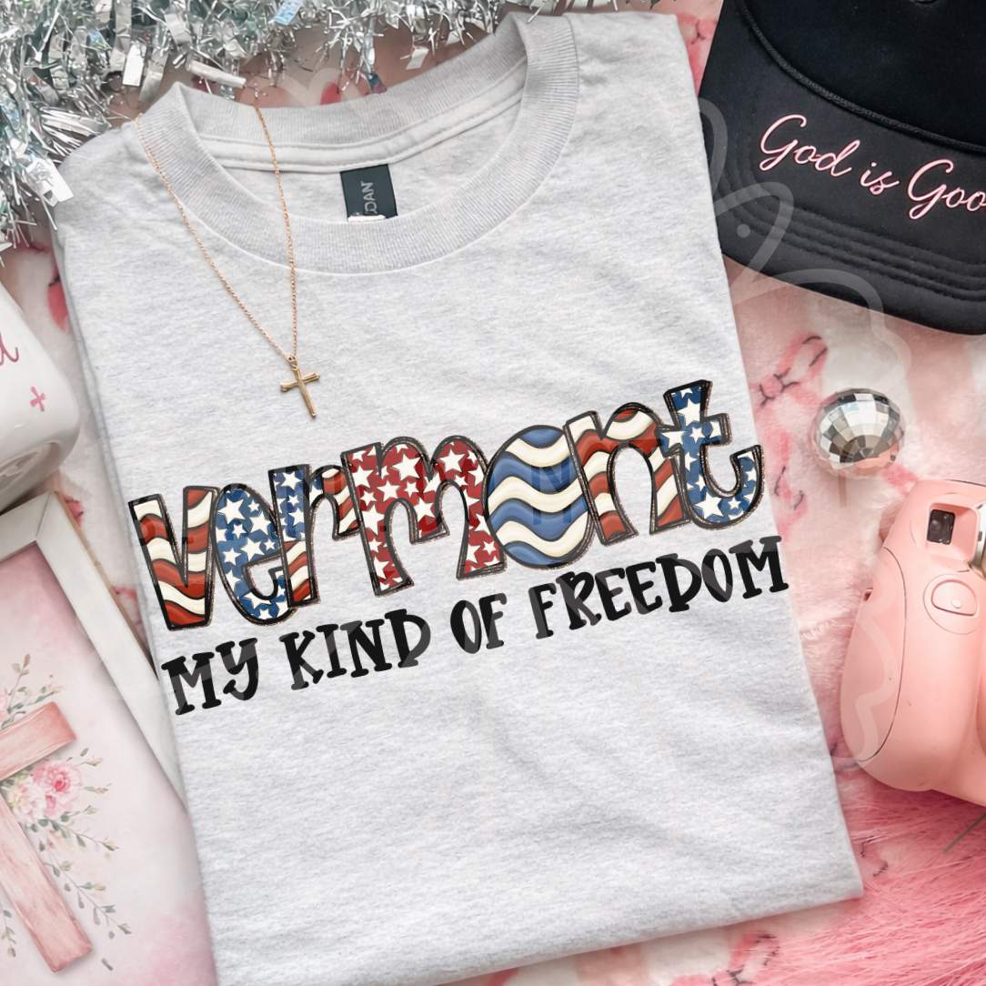Vehement my kind of freedom (Vehement) DTF Transfer