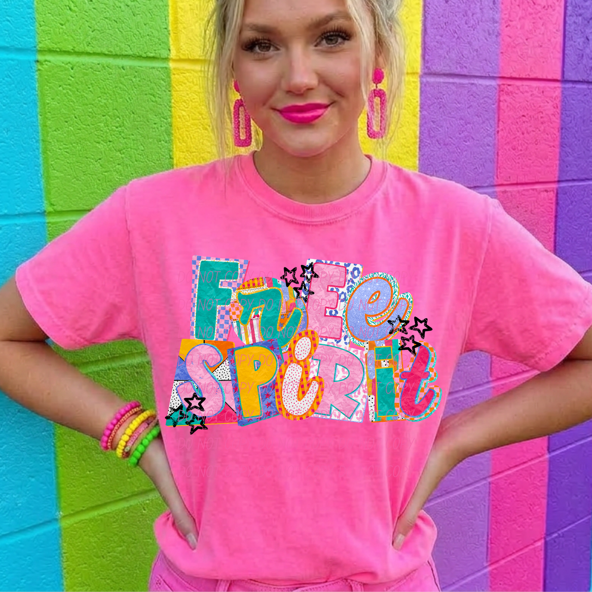 Free spirit groovy (City) DTF Transfer