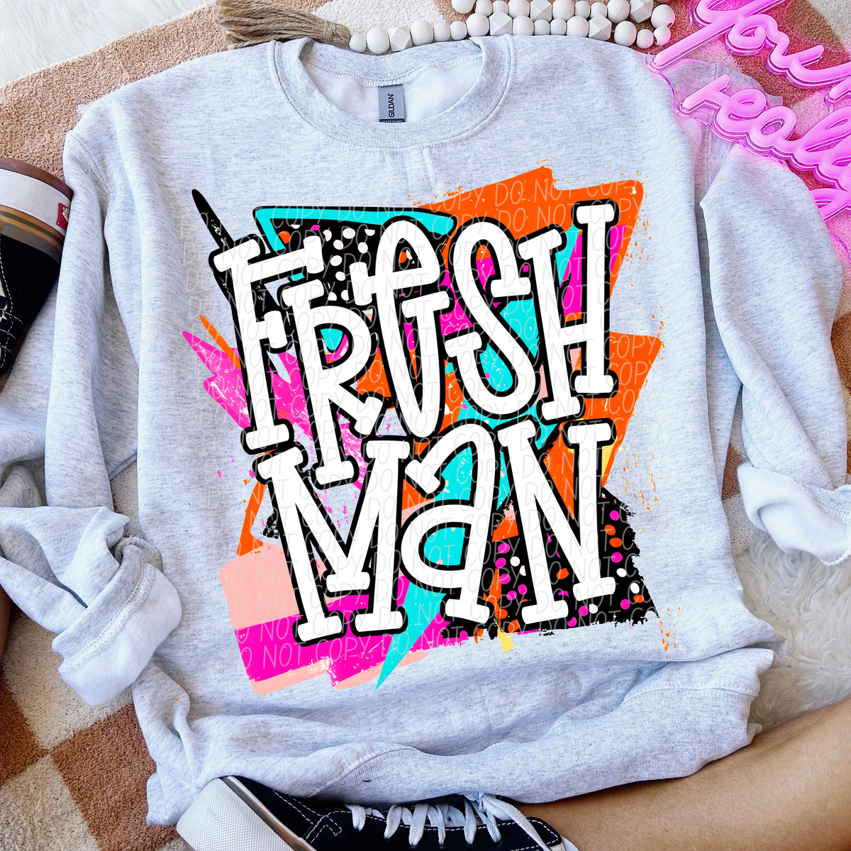 Freshman Bright Retro (CITY) DTF transfer