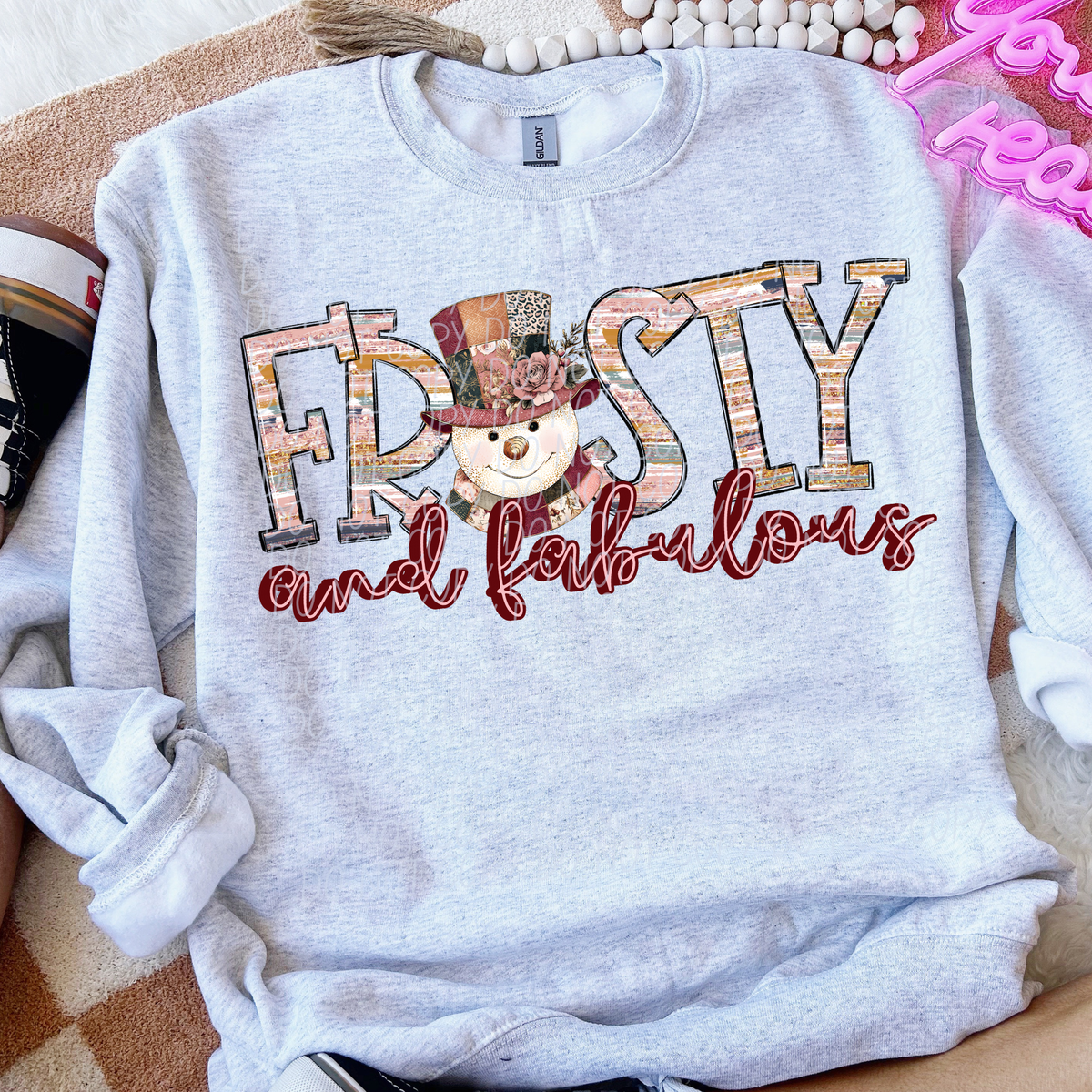 Frosty and fabulous (City) DTF Transfer