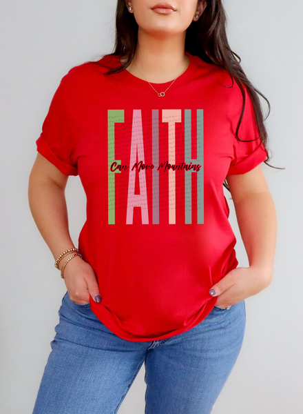 FAITH Can Move Mountains 54953 DTF transfer